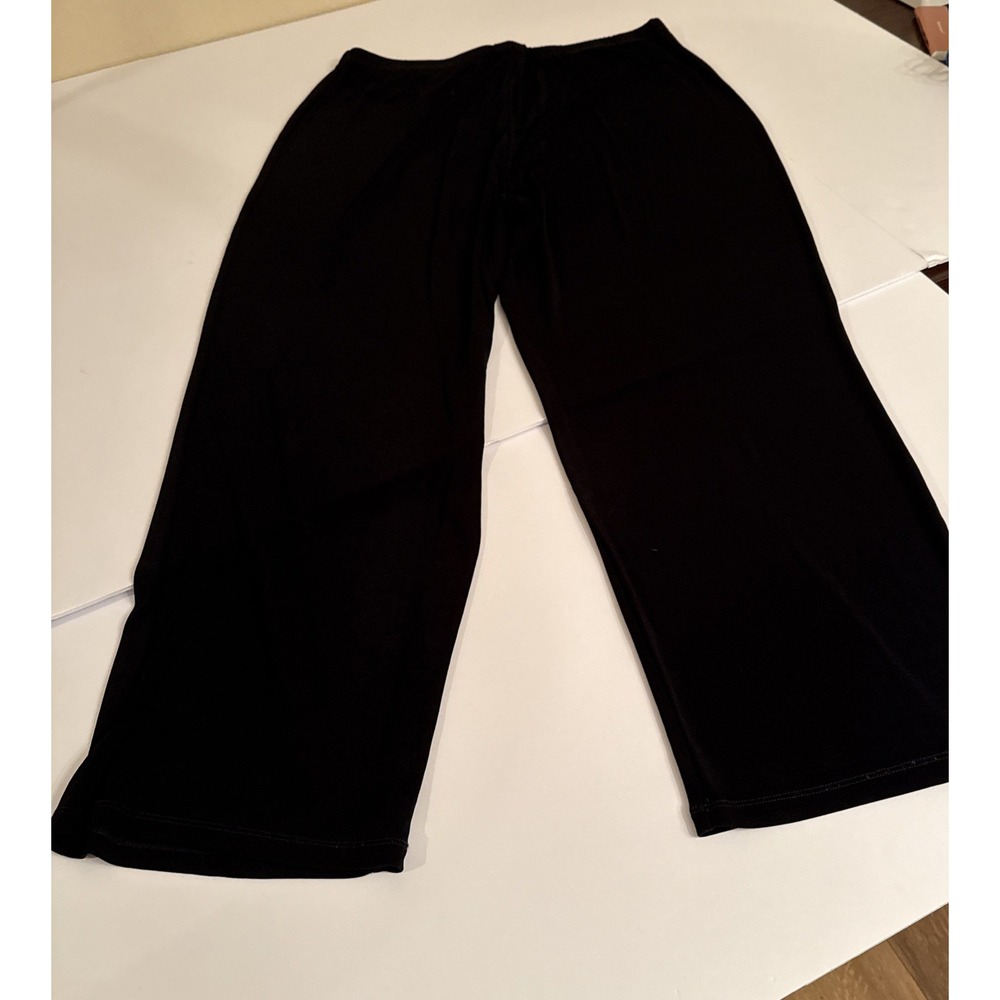 Travel Element Pants 2X Black High Rise Stretch Relaxed Ankle SW002